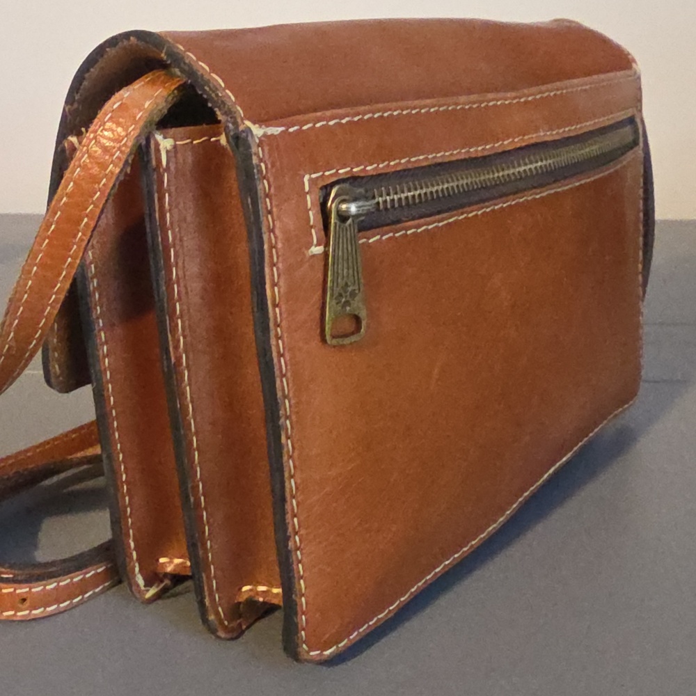 PATRICIA NASH Lanza Leather Crossbody/Clutch Bag - Picture 9 of 15